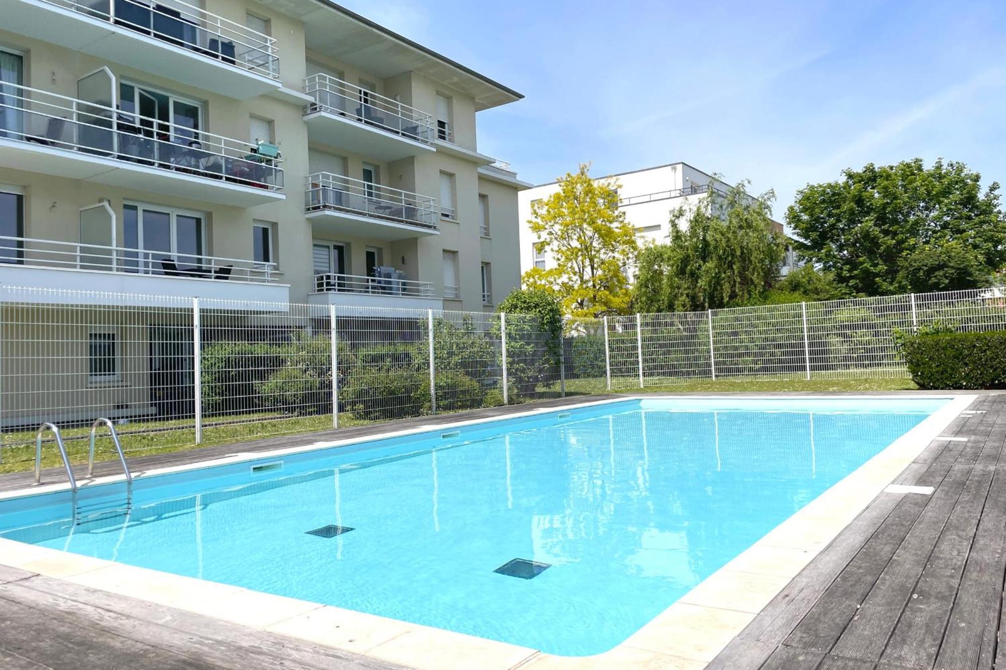 Le Rooftop - Terrasse - Parking - Piscine 凯恩 外观 照片